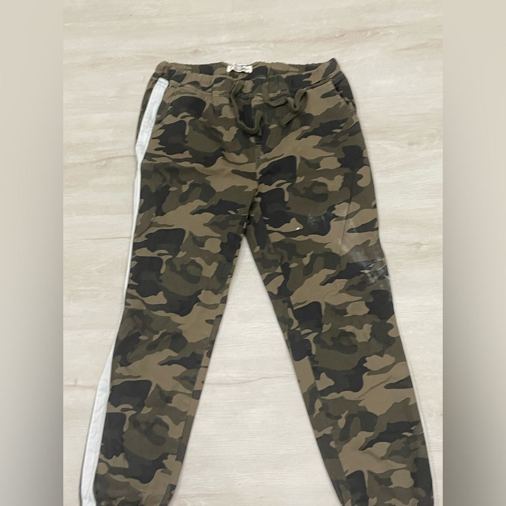 Papaya Camouflage Joggers